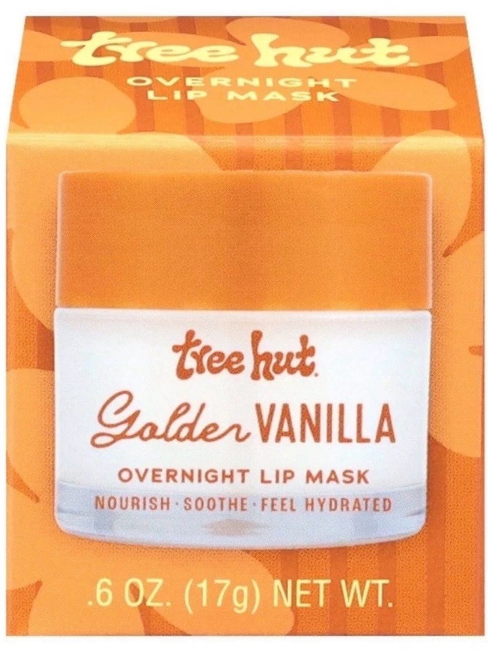 Tree Hut Golden Vanilla Overnight Lip Mask
